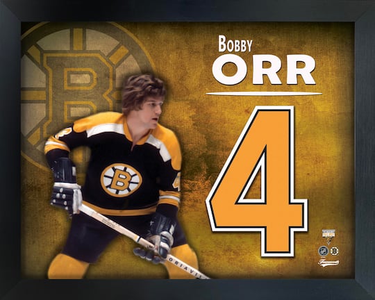Bobby Orr 16" x 20" Jersey Number Frame Boston Bruins
